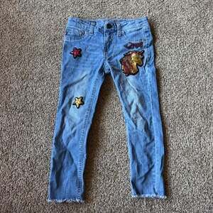 Vigoss The Austin Ankle Skinny Jeans Size 6 Light Wash Sequin